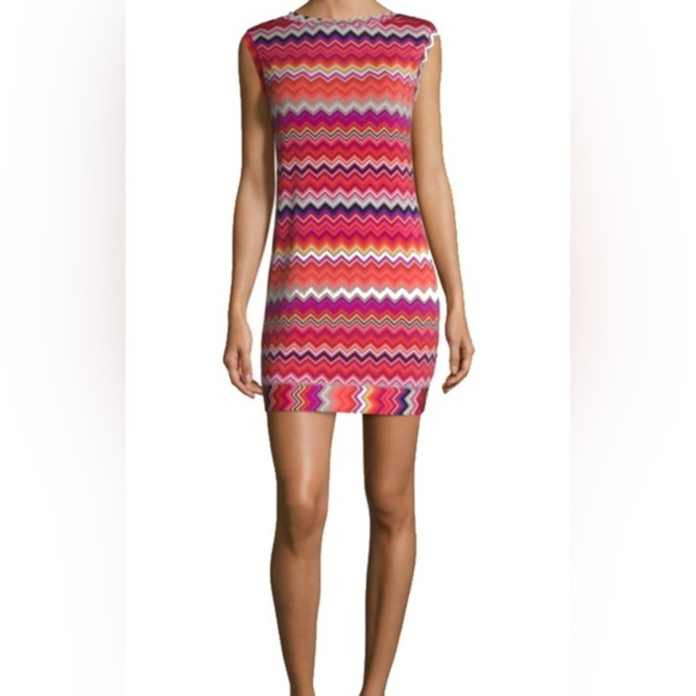 Trina Turk Zinnia Printed Sheath Dress EUC size M